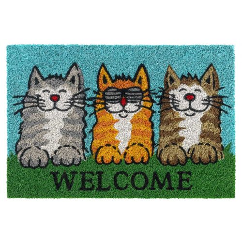 Ruco Print 749 welcome cats 40 x 60 cm lábtörlő